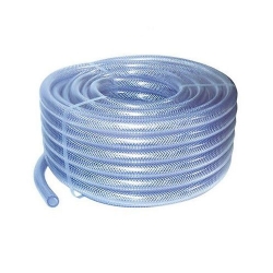 clear braided hose- 30 mtr roll-8mm