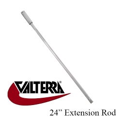24"stainless steel extension rods