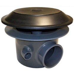 spindrifter 4" pressure bottom drain for liner (1" duct)