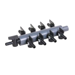 plastic manifolds 9 x 9mm valves