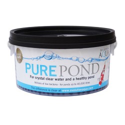 pure pond are biodegradable balls 2 litre treats ponds up to 40,000 litres.